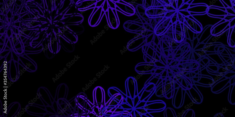 Dark Purple vector texture with memphis shapes. Dark Purple vector texture with memphis shapes.