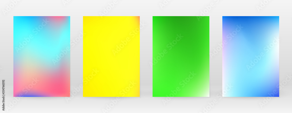 Pastel Soft. Rainbow Gradient Set Color Background Pastel Soft. Rainbow Gradient Set Color Background