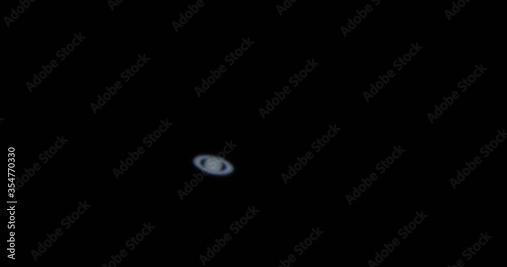 Planet Saturn and its rings as seen from an advanced amateur telescope from a city sky at Santiago de Chile. Saturn, the Giant Gas Planet show us its awe rings and belts, an amazing night sky view
Planet Saturn and its rings as seen from an advanced amateur telescope from a city sky at Santiago de Chile. Saturn, the Giant Gas Planet show us its awe rings and belts, an amazing night sky view