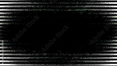 Tv Signal Noise Digital Lines Screen Dark Background Motion