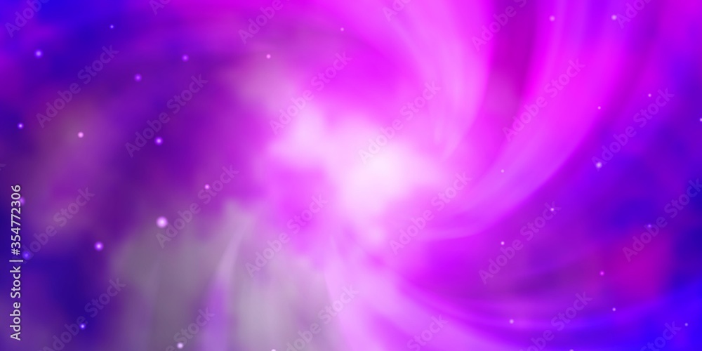 Light Purple vector template with neon stars. Shining colorful illustration with small and big stars. Pattern for websites, landing pages. Light Purple vector template with neon stars. Shining colorful illustration with small and big stars. Pattern for websites, landing pages.