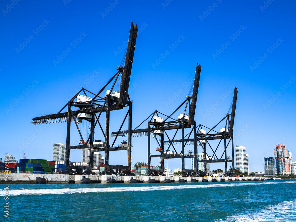 Port of Miami Cranes