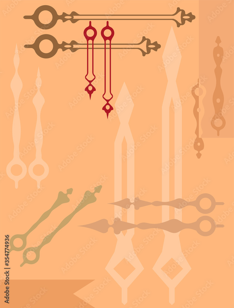 Clock Hands (Arms) Design