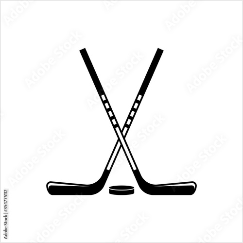 Hockey Icon, Sport Icon, Hockey Stick Icon