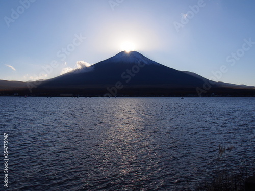 Diamond Fuji at Lake Yamanaka