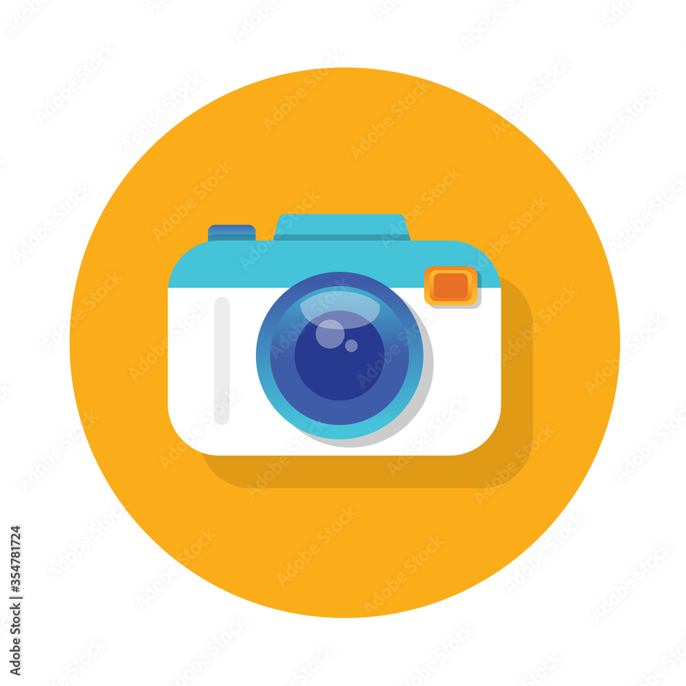 camera flat icon vector design. camera flat icon vector design.