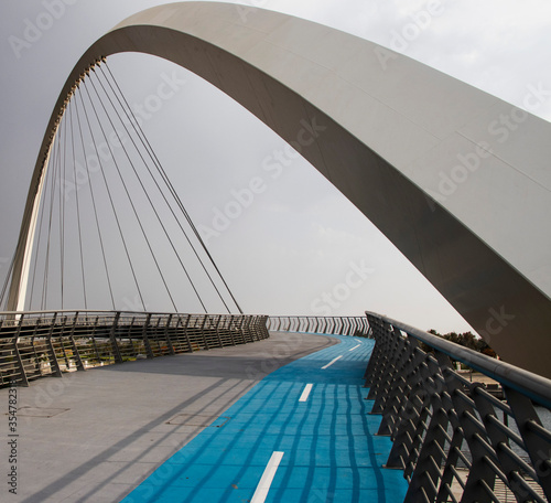 modern bridge in Dubai