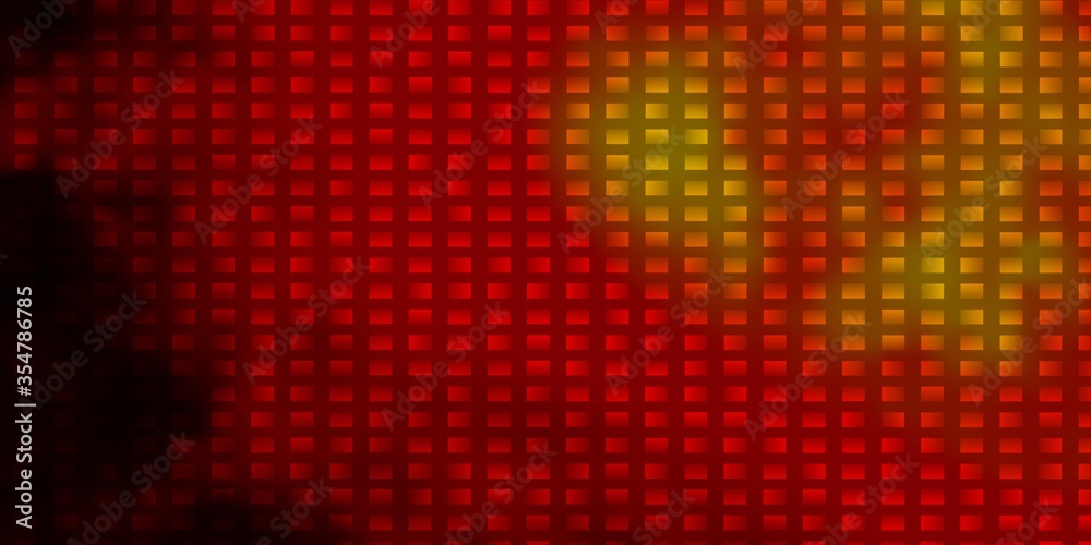 Dark Orange vector pattern in square style. Dark Orange vector pattern in square style.