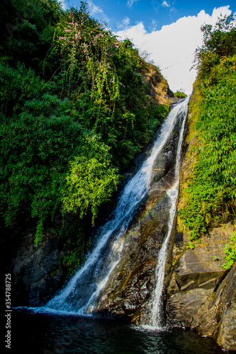 Bhagsu falls in Mcleodganj, Dharamshala photo