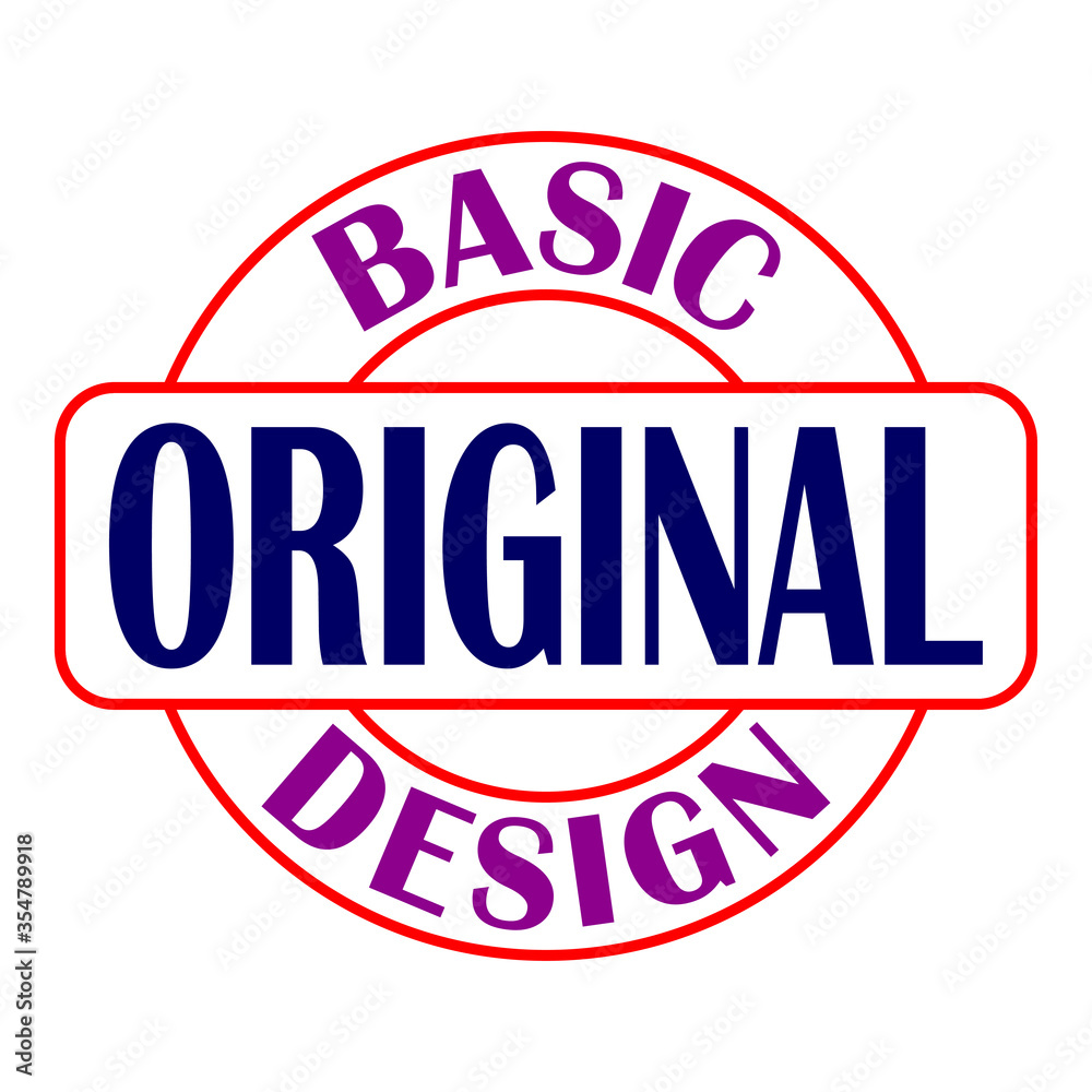 Original basic design, lettering quote vector design for t shirt, apparel, fashion, uniform, etc Original basic design, lettering quote vector design for t shirt, apparel, fashion, uniform, etc