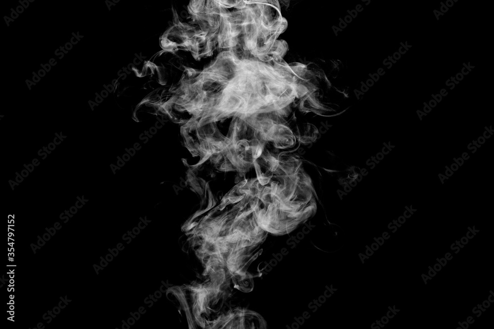 white smoke isolated, abstract powder, water spray on black background. white smoke isolated, abstract powder, water spray on black background.