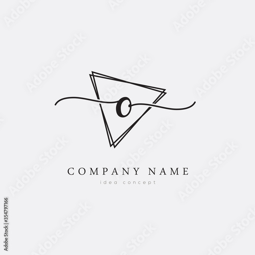 Initial Letter O Logo Vector EPS10