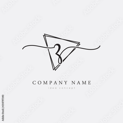 Initial Letter Z Logo Vector EPS10