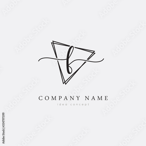Initial Letter F Logo Vector EPS10