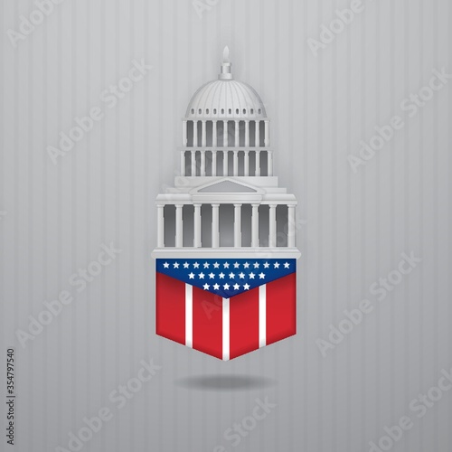 USA capitol icon