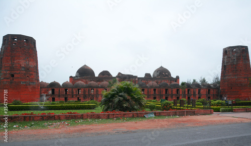 Murshidbad,India-18 April 2016; Murshidabad katra mosque. This is one of the oldesh mosque in murshidabad. It was bulit nawab murshid quli khan between 1723 to 1724 photo