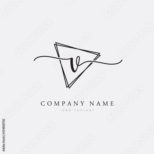 Initial Letter V Logo Vector EPS10