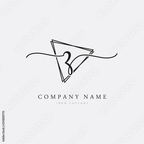 Initial Letter Z Logo Vector EPS10