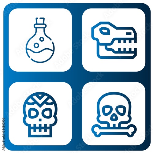 Set of piracy icons