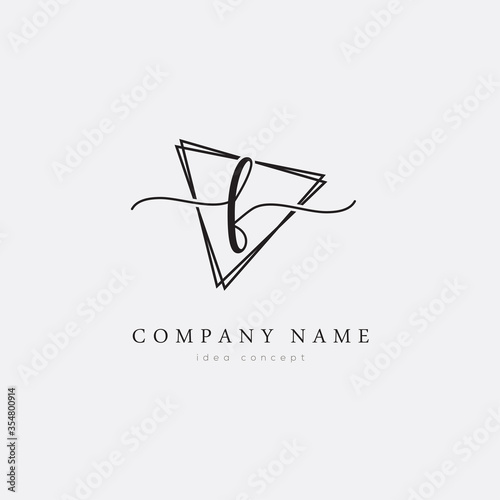 Initial Letter F Logo Vector EPS10