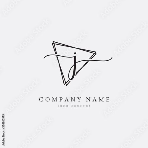 Initial Letter J Logo Vector EPS10