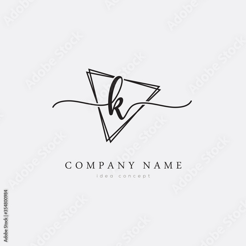 Initial Letter K Logo Vector EPS10