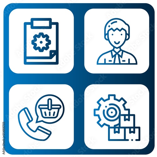 task icon set
