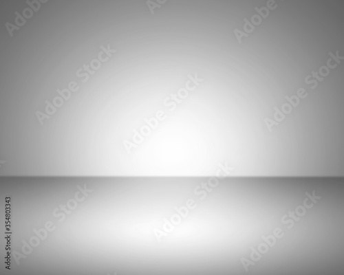 Gray abstract background blurred. empty white light gradient studio room. used for background and display or montage of your product.