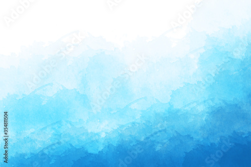 blue watercolor abstract background textured for the web banners design