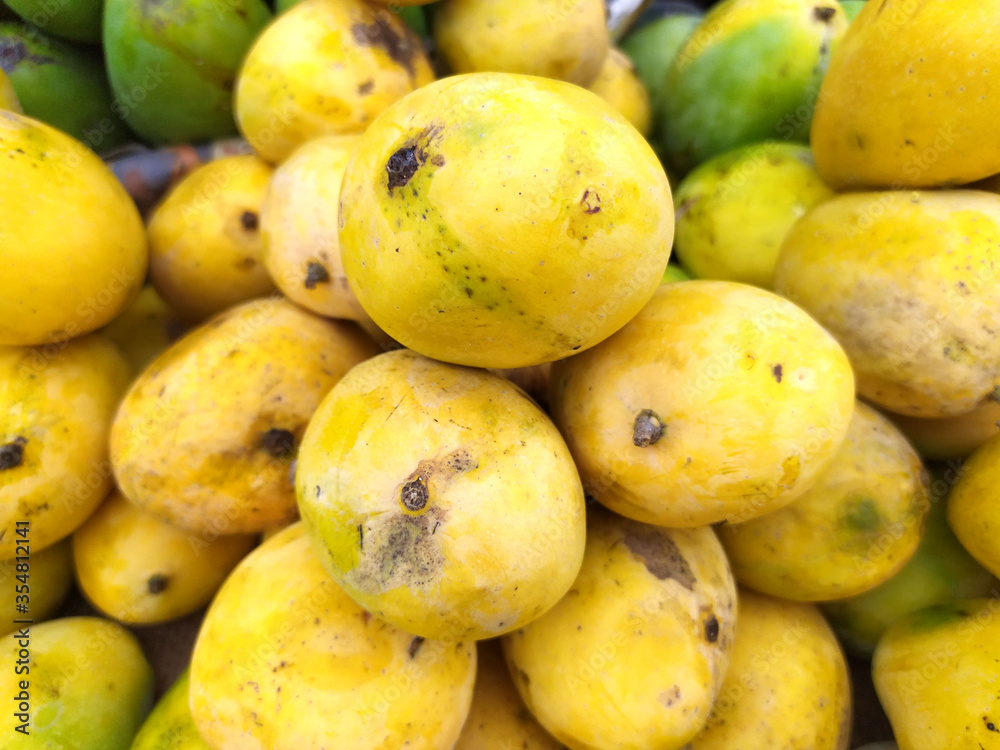 fresh healthy yellow sweets mango put on fruits shop fresh healthy yellow sweets mango put on fruits shop