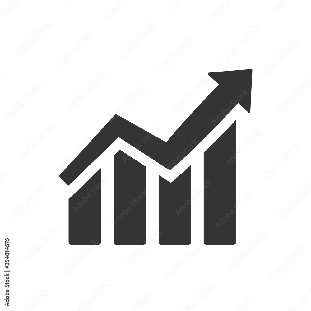 Business profit report icon Business profit report icon