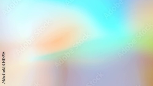 Multicolored motion gradient neon lights soft background with animation seamless loop.