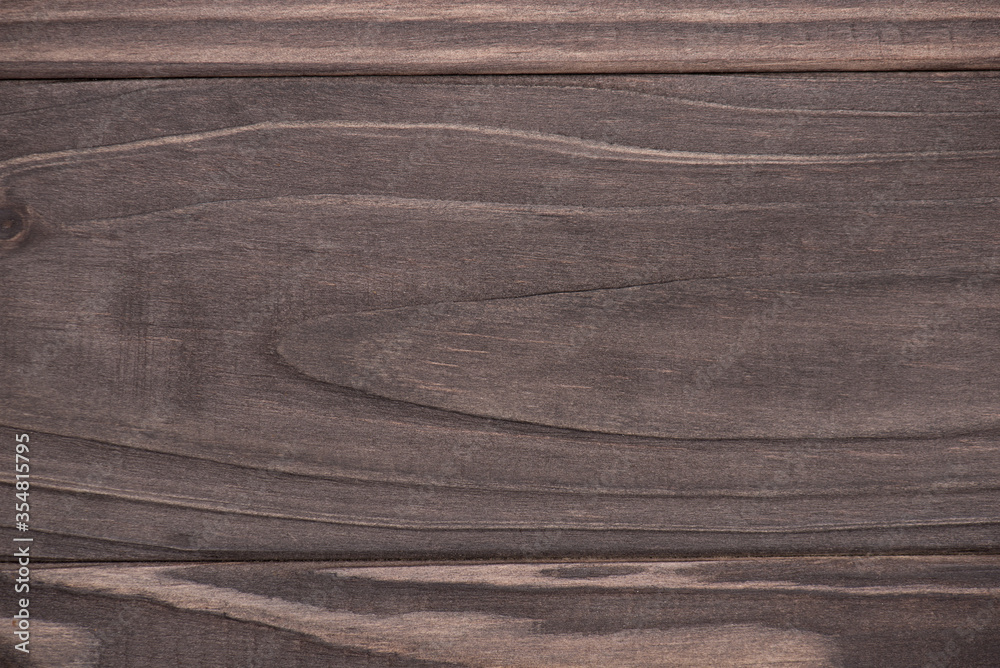 Top above overhead view close-up photo of brown wooden background - obrazy, fototapety, plakaty 