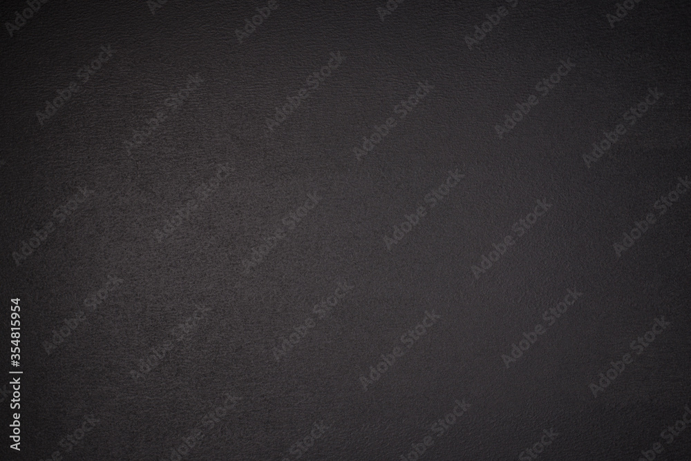 School concept. Close-up photo of clean black chalkboard