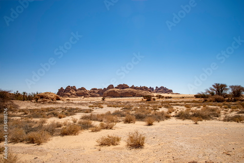 Al-Ula city at Saudi Arabia