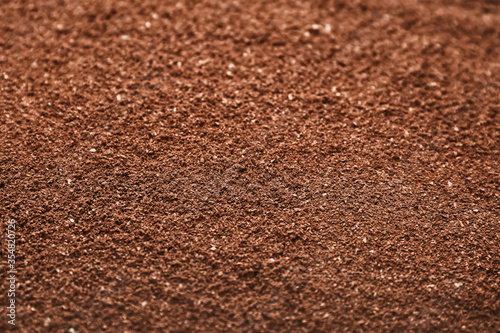 Brown coffee powder as background