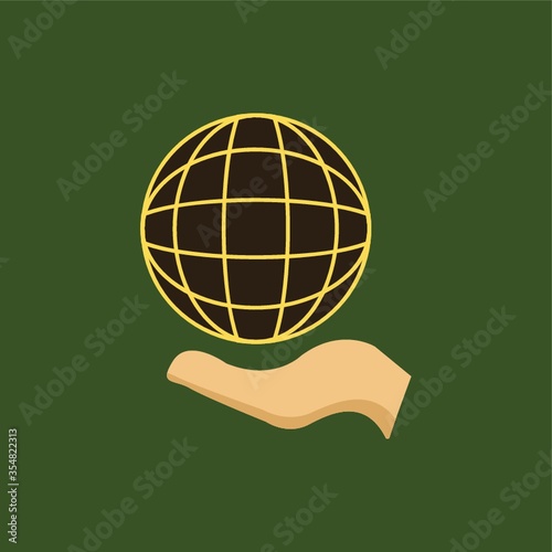 Globe icon
