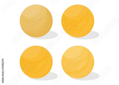 Besan Laddu Indian Sweets or Mithai Food Vector