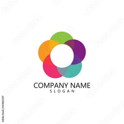 Free Download circle logo vector - GFXLoad