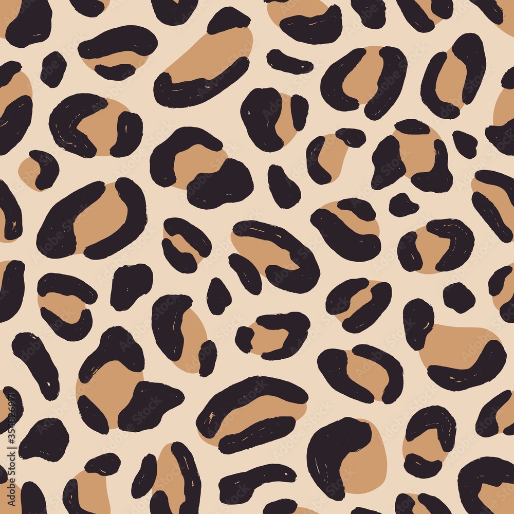Luxury leopard fur texture seamless pattern vector flat illustration. Colorful spotted exotic print. Elegant natural predator wallpaper. Fashionable decorative textile. Stylish cheetah coat Luxury leopard fur texture seamless pattern vector flat illustration. Colorful spotted exotic print. Elegant natural predator wallpaper. Fashionable decorative textile. Stylish cheetah coat