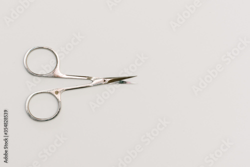 Set for manicure and Pedicuru on white background