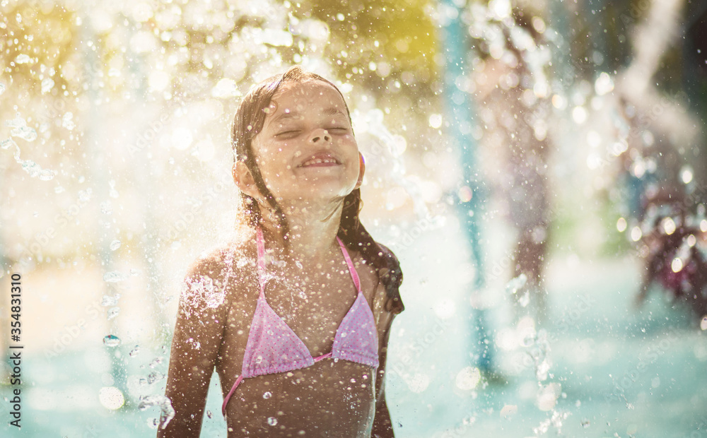 Obraz premium Refreshing moment.