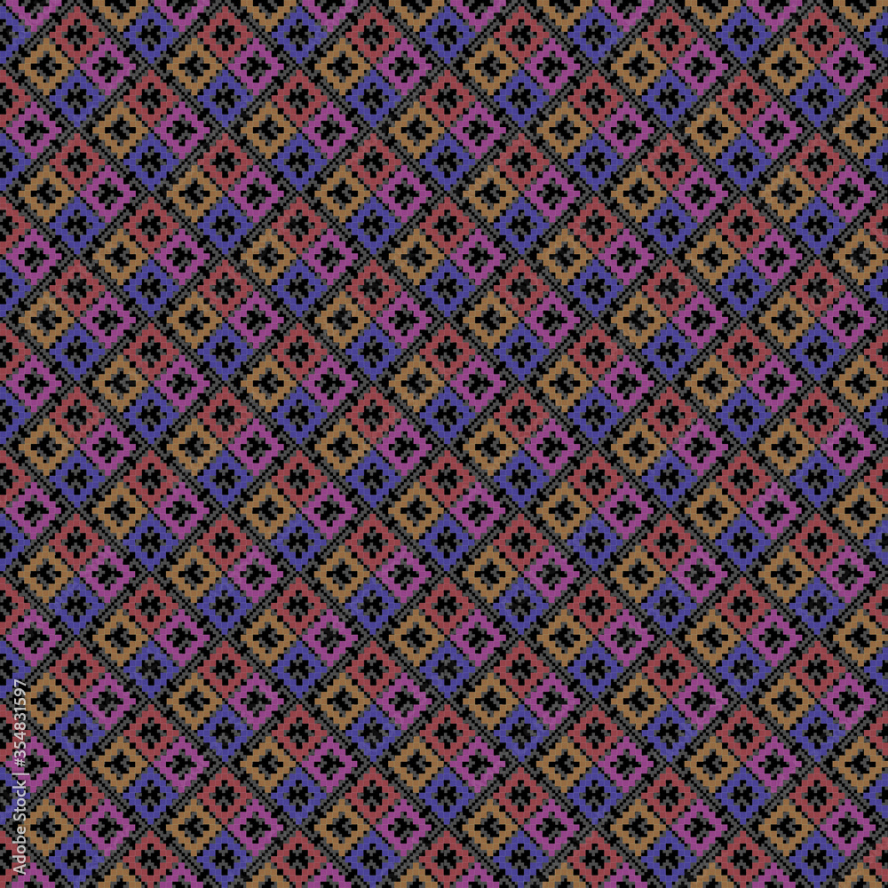 Seamless Pattern, Background and Texture, Weave look, size 15'' x 15'' at 300 resolution, can be used in Textiles, Tiles, Wallpapers, Backgrounds etc. 