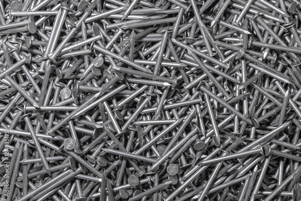 Metal Nails. Texture. Many new long iron nails. Background for wallpaper. Metal Nails. Texture. Many new long iron nails. Background for wallpaper.