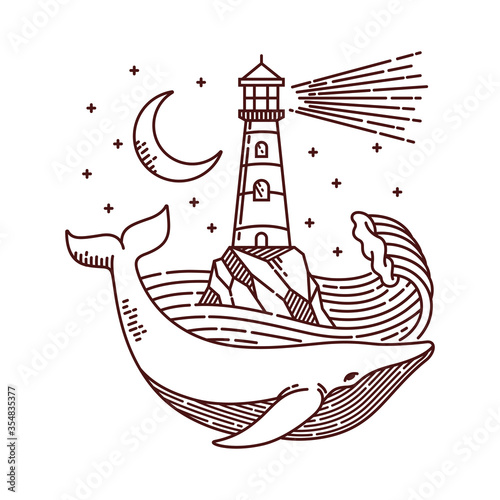 Camping Vector Illustration