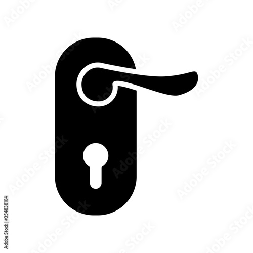 Door handle icon