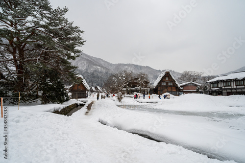 Shirakawa-go in Japan This village is UNESCO World Heritage and is just one of the best place  Gifu  Japan