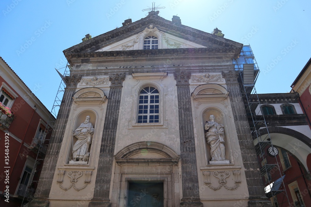 Capua - Facciata della Chiesa della Santissima Annunziata