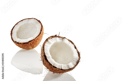 Ripe coconut.
