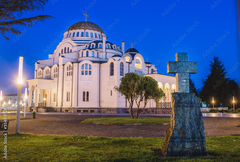 Orthodox Church In The Evening